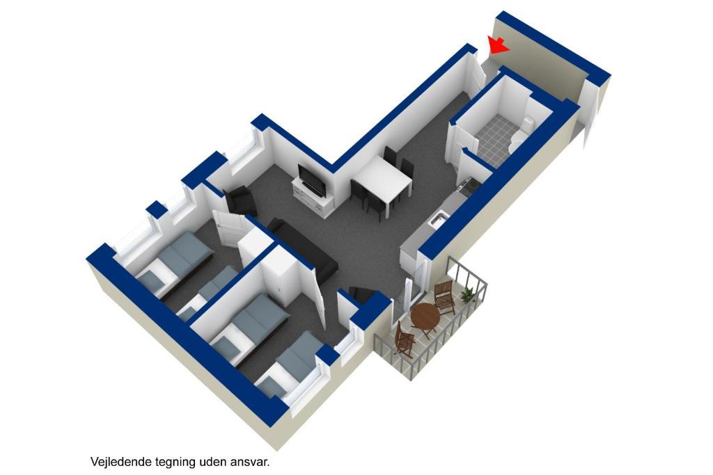 Aparthotel Faber Århus الغرفة الصورة